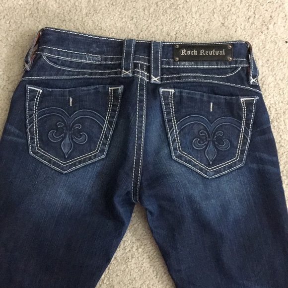 Rock Revival Denim - ✨Rock Revival Adele straight sz 29 x 33 1/2 nice✨